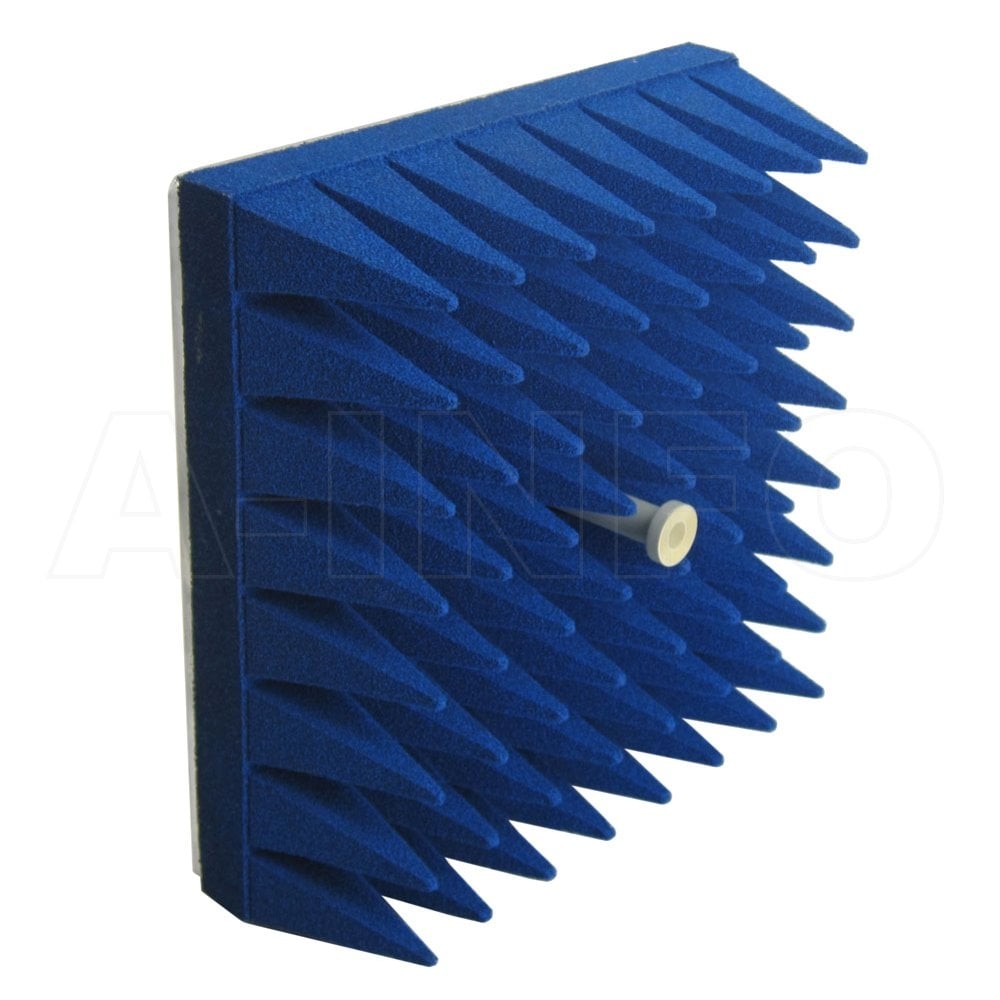 Corrugated Feed Horn Antennas with Waveguide and Coaxial Interface, Equipped with Absorber