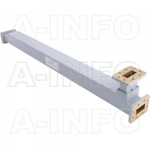 137WC-6 WR137 Waveguide High Directional Coupler WC-XX Type E-Plane Bend 5.85-8.2GHz 6dB Coupling with Three Rectangular Waveguide Interfaces 