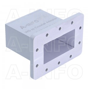 340WECAN Endlaunch Rectangular Waveguide to Coaxial Adapter 2.2-3.3GHz WR340 to N Type Female