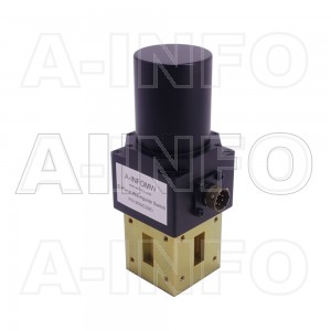 51WESMD WR51 Rectangular Waveguide SPDT Latching Switch 15-22GHz E plane with three Rectangular Waveguide Interfaces