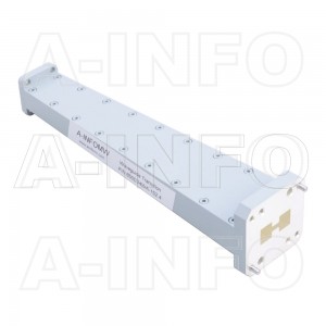 650D34WA-152.4 Double Ridge to Rectangular Waveguide Transition 22-33GHz 152.4mm(6inch) WRD650 to WR34