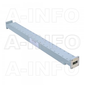 90WPFA50-6 WR90 Waveguide Low-Medium Power Precision Fixed Attenuator 8.2-12.4GHz with Two Rectangular Waveguide Interfaces