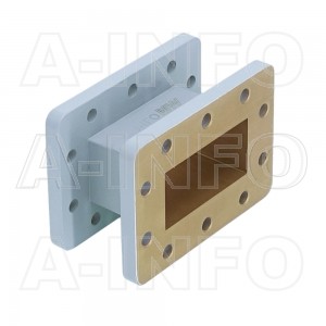 229WAL-50 WR229 Rectangular Straight Waveguide 3.3-4.9GHz with Two Rectangular Waveguide Interfaces