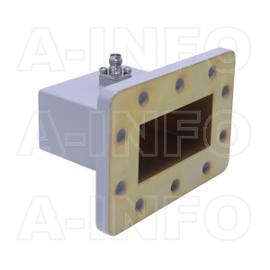 229WCA2.4 Right Angle Rectangular Waveguide to Coaxial Adapter 3.3-4.9GHz WR229 to 2.4mm Female