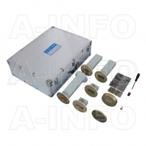 284CLKA2-SRFRF_AP WR284 Standard CLKA2 Series Waveguide Calibration Kits 2.6-3.95GHz with Rectangular Waveguide Interface