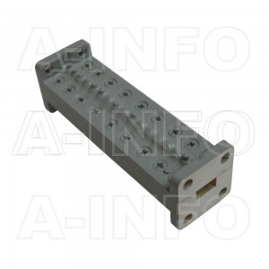 28LB-BP-28600-29800 WR28 Waveguide Band Pass Filter 28.6-29.8Ghz with Two Rectangular Waveguide Interfaces