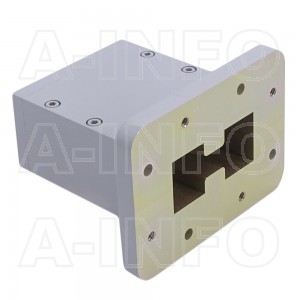 350DRWECAS Endlaunch Double Ridge Waveguide to Coaxial Adapter 3.5-8.2GHz WRD350 to SMA Female